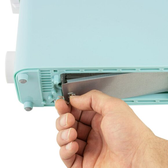 MyMini Single Slice Toaster – Aqua Retro Compact Kitchen Appliance 500 Watts - Picture 5 of 9